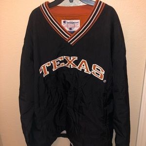 Vintage champion Texas UT Pullover windbreaker
